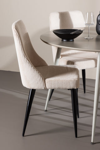 Venture Home Plaza matbord med Leone matstol