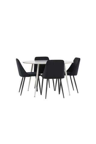 Venture Home Plaza matbord med nattstol