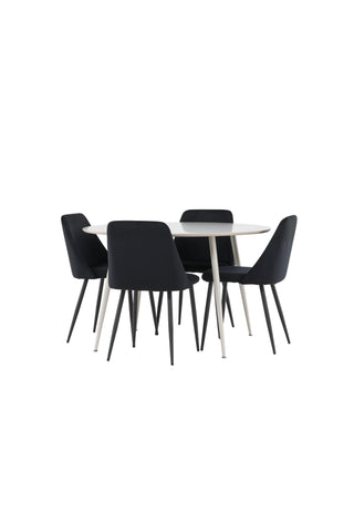 Venture Home Plaza matbord med nattstol
