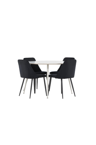 Venture Home Plaza matbord med nattstol