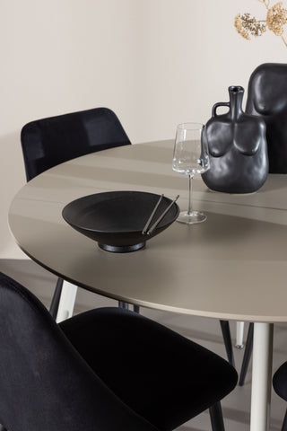 Venture Home Plaza matbord med nattstol