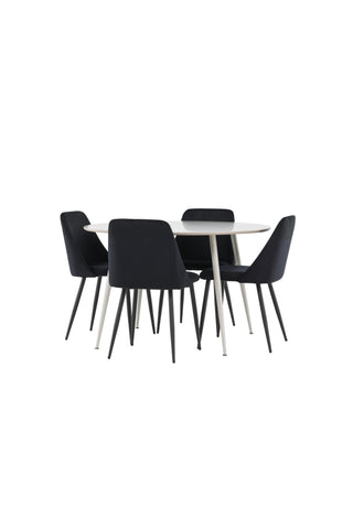 Venture Home Plaza matbord med nattstol