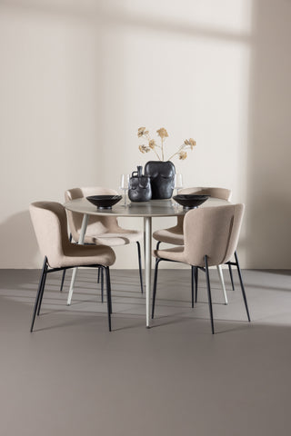 Venture Home Plaza matbord med Modesto matstol