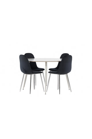 Venture Home Plaza matbord med Polar matstol