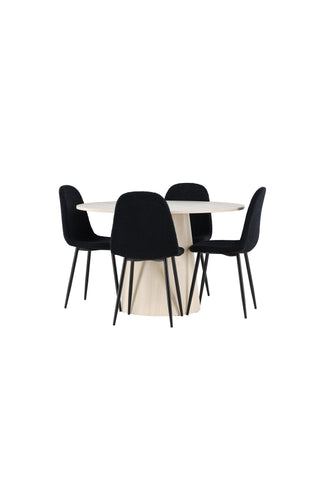 Venture Home Lanzo matbord med Polar matstol