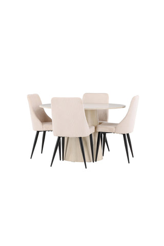 Venture Home Lanzo matbord med Leone matstol