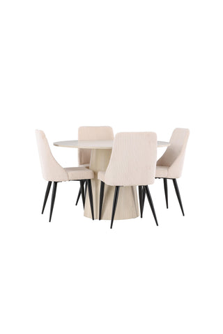 Venture Home Lanzo matbord med Leone matstol