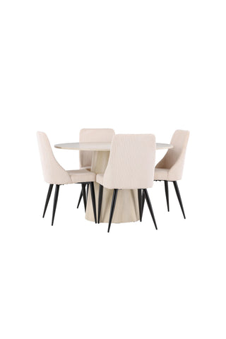 Venture Home Lanzo matbord med Leone matstol