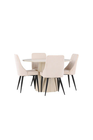Venture Home Lanzo matbord med Leone matstol