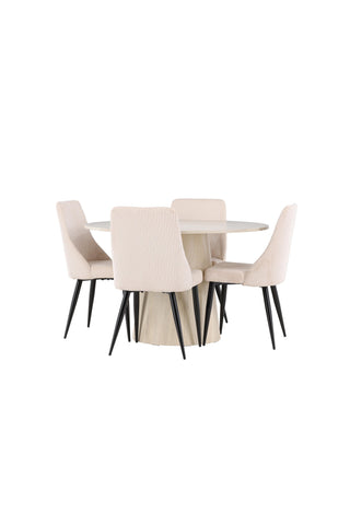 Venture Home Lanzo matbord med Leone matstol