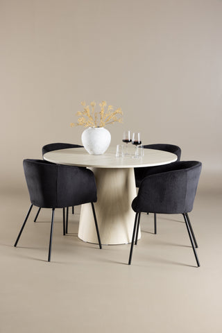 Venture Home Lanzo matbord med Berit matstol