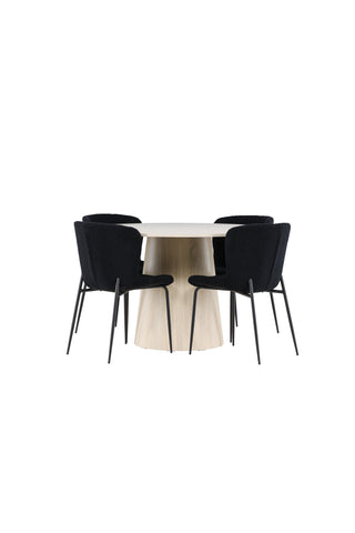 Venture Home Lanzo matbord med Modesto matstol