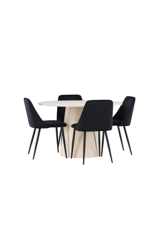 Venture Home Lanzo matbord med nattstol