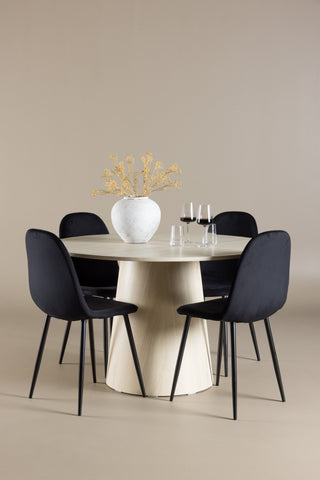 Venture Home Lanzo matbord med Polar matstol