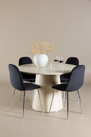 Venture Home Lanzo matbord med Polar matstol