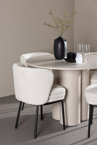 Venture Home Olivia matbord med Agnes matstol