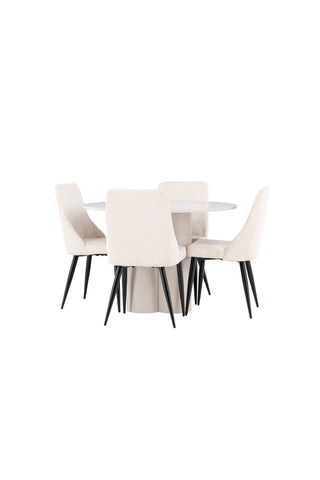 Venture Home Olivia matbord med Leone matstol