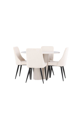 Venture Home Olivia matbord med Leone matstol