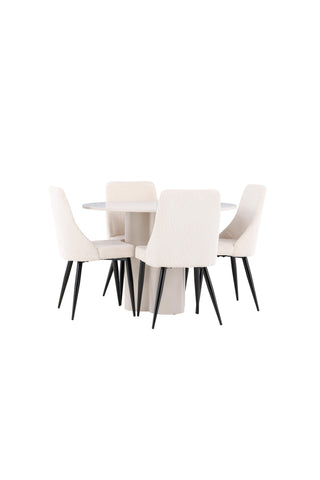Venture Home Olivia matbord med Leone matstol