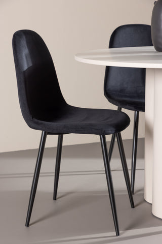 Venture Home Olivia matbord med Polar matstol