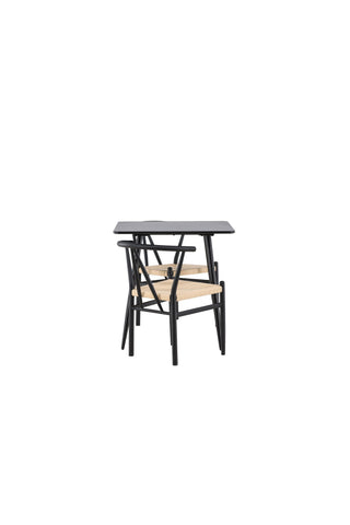 Venture Home Polar matbord med Alfons matstol