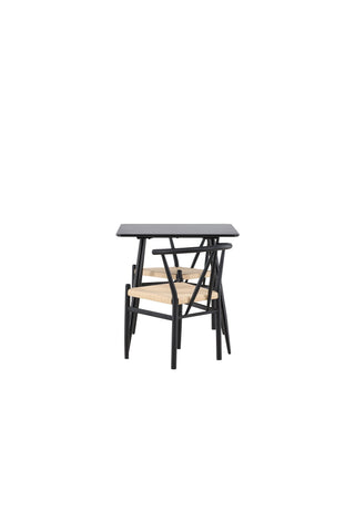 Venture Home Polar matbord med Alfons matstol