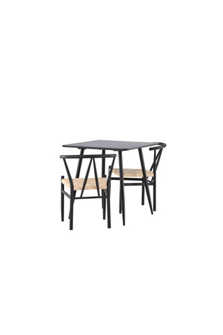 Venture Home Polar matbord med Alfons matstol