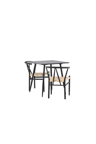 Venture Home Polar matbord med Alfons matstol