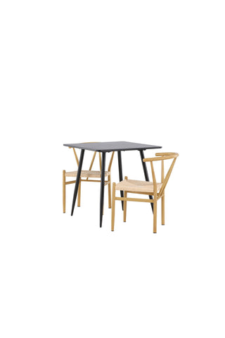 Venture Home Polar matbord med Alfons matstol