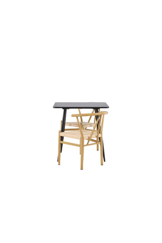 Venture Home Polar matbord med Alfons matstol