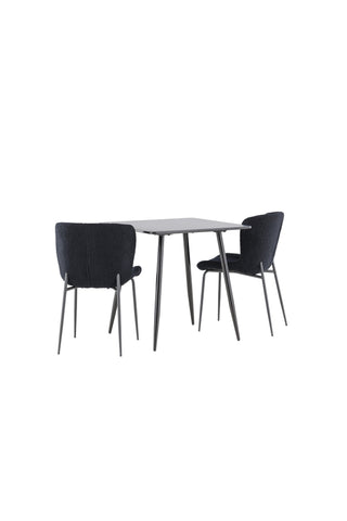 Venture Home Polar matbord med Modesto matstol