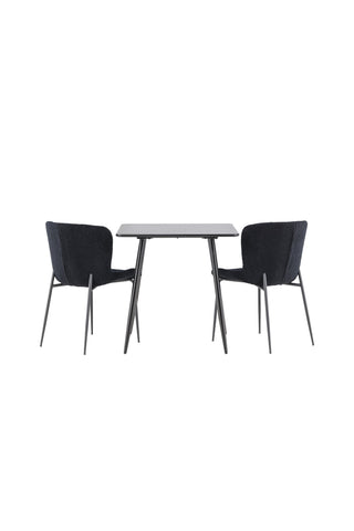 Venture Home Polar matbord med Modesto matstol