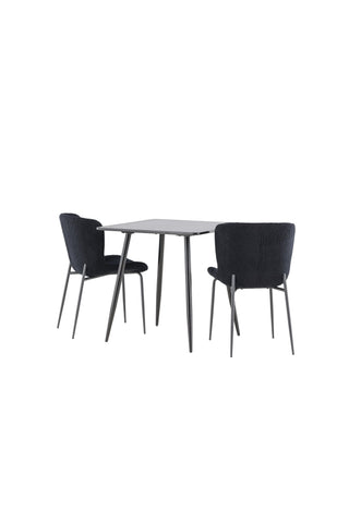 Venture Home Polar matbord med Modesto matstol