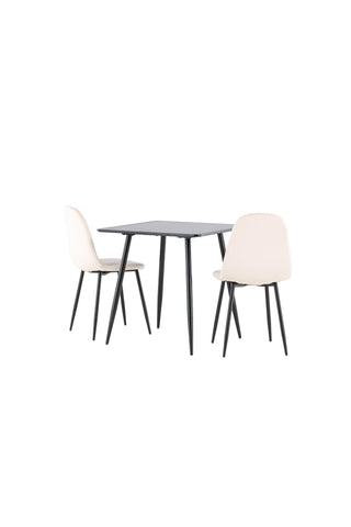 Venture Home Polar matbord med Polar matstol