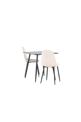 Venture Home Polar matbord med Polar matstol