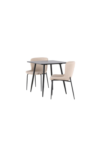 Venture Home Polar matbord med Modesto matstol