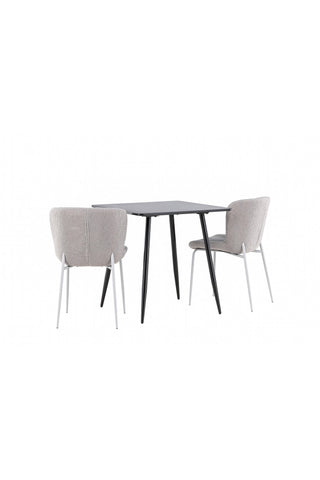 Venture Home Polar matbord med Modesto matstol