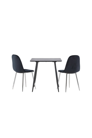 Venture Home Polar matbord med Polar matstol
