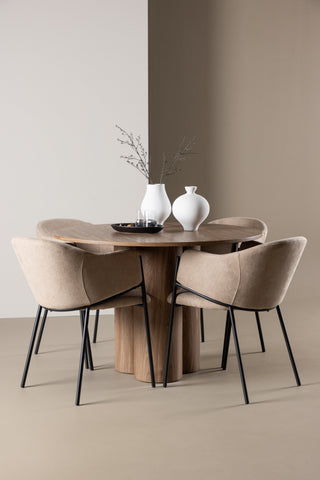 Venture Home Olivia matbord med Evelina matstol