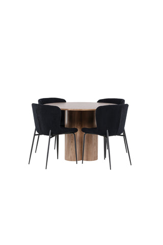 Venture Home Olivia matbord med Modesto matstol
