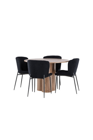 Venture Home Olivia matbord med Modesto matstol