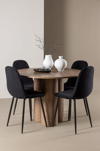 Venture Home Olivia matbord med Polar matstol