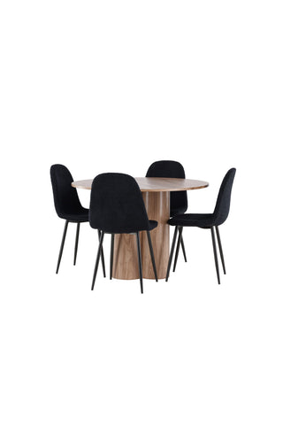 Venture Home Olivia matbord med Polar matstol