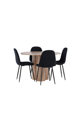 Venture Home Olivia matbord med Polar matstol