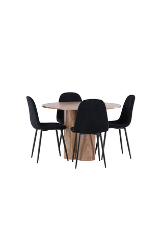 Venture Home Olivia matbord med Polar matstol