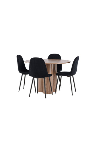 Venture Home Olivia matbord med Polar matstol