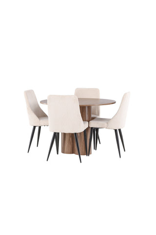 Venture Home Olivia matbord med Leone matstol