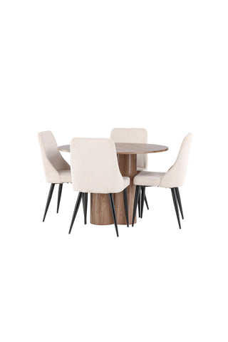 Venture Home Olivia matbord med Leone matstol