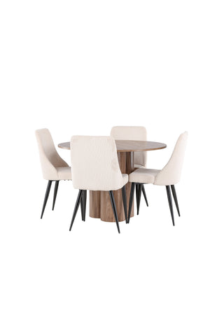 Venture Home Olivia matbord med Leone matstol