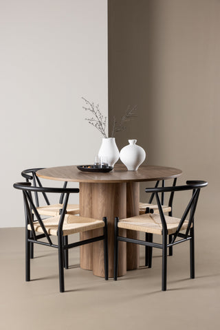 Venture Home Olivia matbord med Alfons matstol